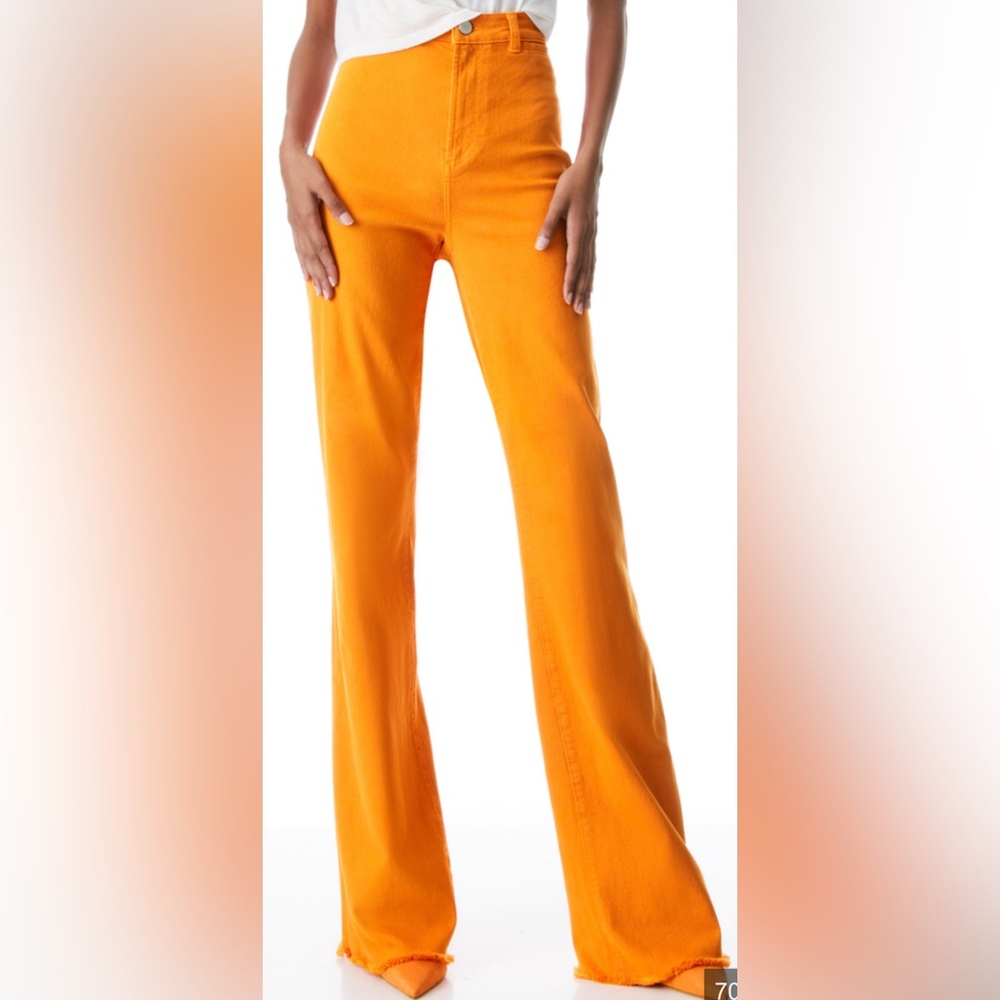 Alicia and Olivia Orange Pants